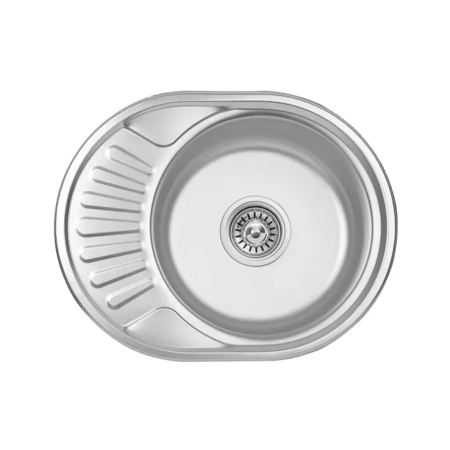 Кухонна мийка Lidz 5745 0,6 мм Decor (LIDZ574506DEC) Кухонна мийка Lidz 5745 0,6 мм Decor (LIDZ574506DEC)