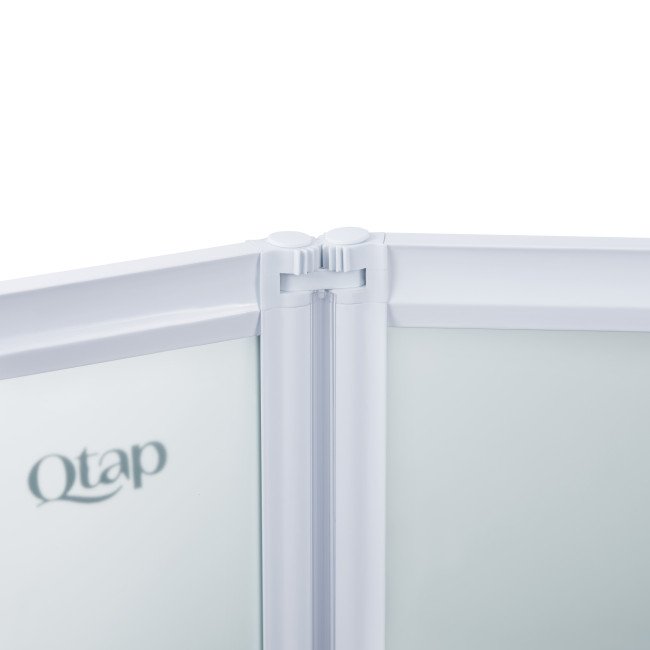 Штора на ванну Qtap Gemini WHI401114RP4 стекло Pear 4 мм, 110x140 см Штора на ванну Qtap Gemini WHI401114RP4 стекло Pear 4 мм, 110x140 см