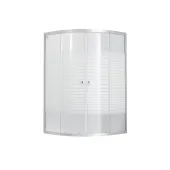 Душевая кабина Lidz Wieza SC80x80.SAT.HIGH.L, стекло Linie 4 мм без поддона
