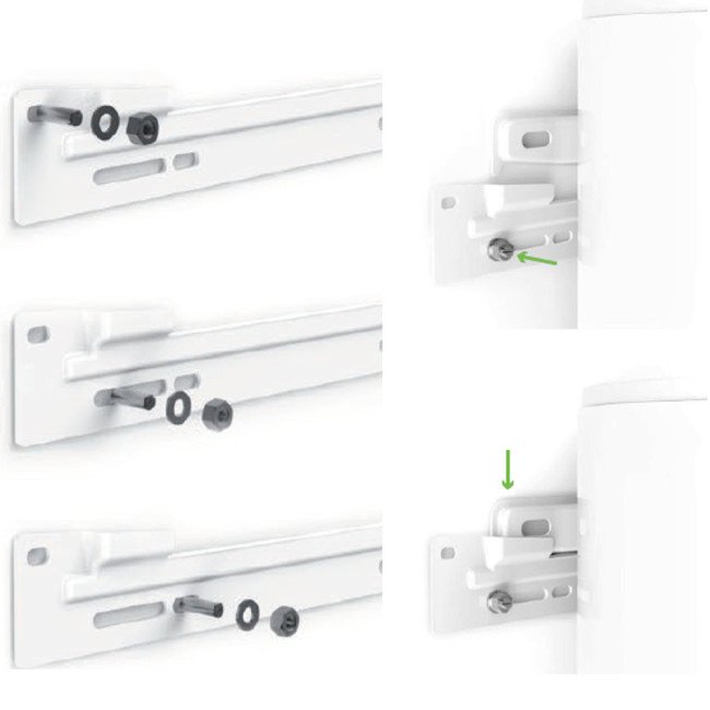 Кронштейн для кріплення водонагрівача Tesy 510x81x3 мм Кронштейн для кріплення водонагрівача Tesy 510x81x3 мм