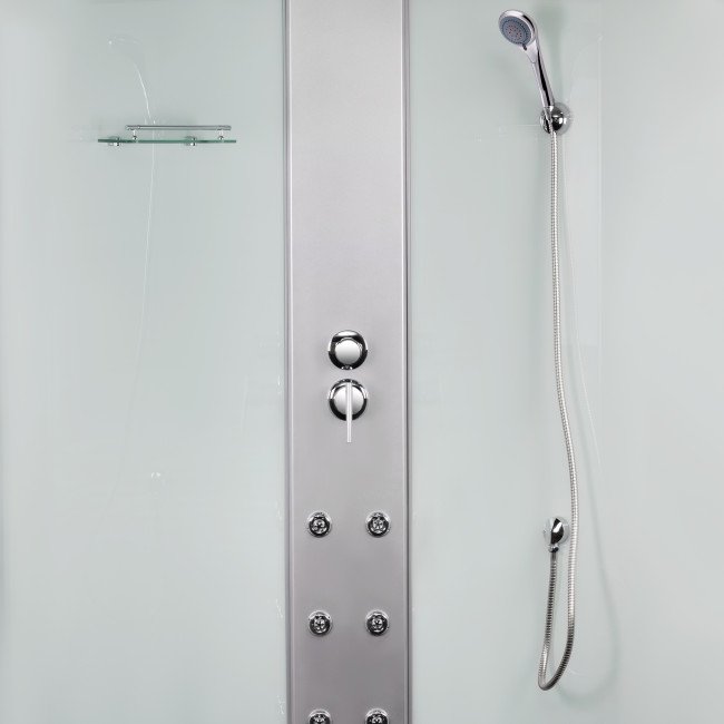 Гидромассажный бокс Lidz Tani SBM90x90.SAT.HIGH.FR, стекло Frost 4 мм без поддона Гидромассажный бокс Lidz Tani SBM90x90.SAT.HIGH.FR, стекло Frost 4 мм без поддона