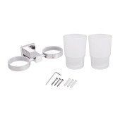 Стакан двойной Qtap Sklenka 6201103C Стакан двойной Qtap Sklenka 6201103C