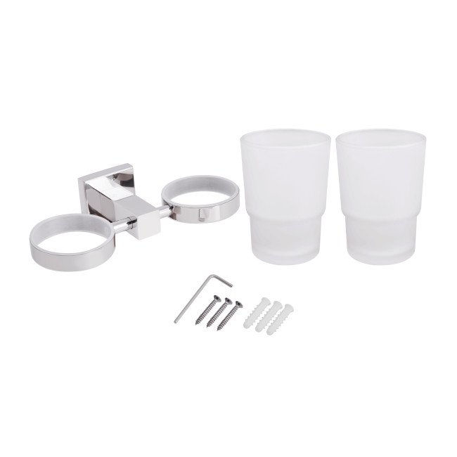 Стакан двойной Qtap Sklenka 6201103C Стакан двойной Qtap Sklenka 6201103C