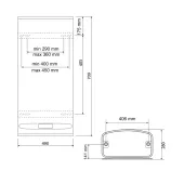 Водонагрівач Tesy BelliSlimo DRY 40 л, сухий ТЕН 2,4 кВт (GCR502724DE31EC) 305064