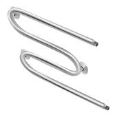 Полотенцесушитель водяной Lidz Snake (CRM) D25х1/2" 500x500