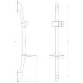 Душевая стойка Globus Lux BL-106C в блистере