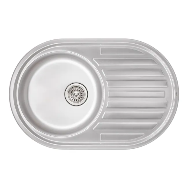 Кухонна мийка Qtap 7750 0,8 мм Micro Decor (QT7750MICDEC08) Кухонна мийка Qtap 7750 0,8 мм Micro Decor (QT7750MICDEC08)
