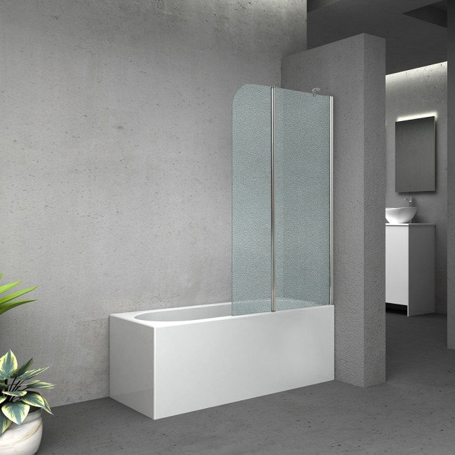 Штора на ванну Lidz Brama SS120x140R.CRM.FR скло Frost 6 мм, права Штора на ванну Lidz Brama SS120x140R.CRM.FR скло Frost 6 мм, права