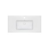 Раковина Qtap Albatross E49 1000х490х200 White з донним клапаном QT01119100E49W Раковина Qtap Albatross E49 1000х490х200 White з донним клапаном QT01119100E49W