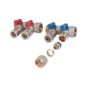 Коллектор SD Plus 1" на 4 выхода SD233W4