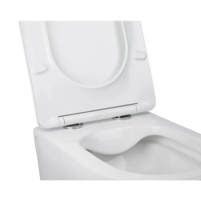 Комплект инсталляция Grohe Rapid SL 38772001 + унитаз с сиденьем Qtap Jay QT07335176W + набор для гигиенического душа со смесителем Grohe BauLoop 111042