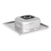 Кухонна мийка Lidz 6060-R 0,6 мм Decor (LIDZ6060RDEC06)