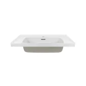 Раковина Qtap Albatross A 800х500х230 White с донным клапаном QT01115080AW