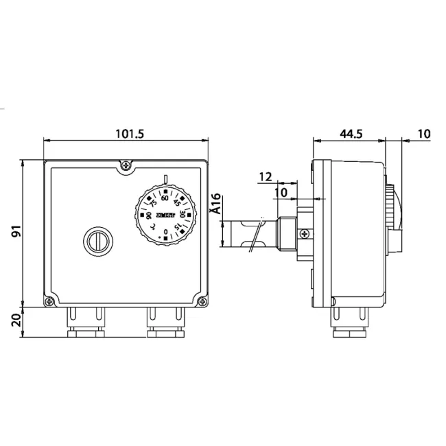 Термостат Tesy 160-500 л, для водонагревателя (TESYTHERM300592) 300592 2 Термостат Tesy 160-500 л, для водонагревателя (TESYTHERM300592) 300592 2