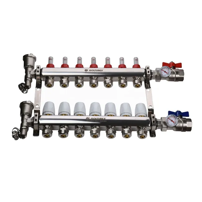 Коллекторная система ISOLTUBEX INOX AISI-304 CO7 (1" х 7) Коллекторная система ISOLTUBEX INOX AISI-304 CO7 (1" х 7)