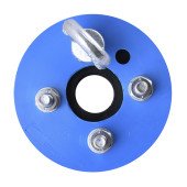 Оголовок синій для свердловини 125*32 мм