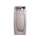 Писсуар напольный Qtap Scorpio с ИК-датчиком автоматического смыва DC 420х350х960 White QT1488U960A01DCW