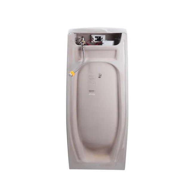 Писсуар напольный Qtap Scorpio с ИК-датчиком автоматического смыва DC 420х350х960 White QT1488U960A01DCW
