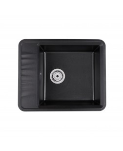 Кухонна мийка Qtap CS 6250 Black (QT6250BLA404)
