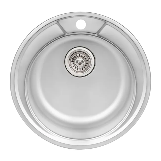 Кухонна мийка Qtap D490 0,8 мм Satin (QTD490SAT08) Кухонна мийка Qtap D490 0,8 мм Satin (QTD490SAT08)