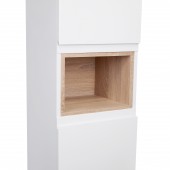 Пенал напольный Qtap Robin 350х1950х316 White/Whitish oak QT1376PN1651RWWO