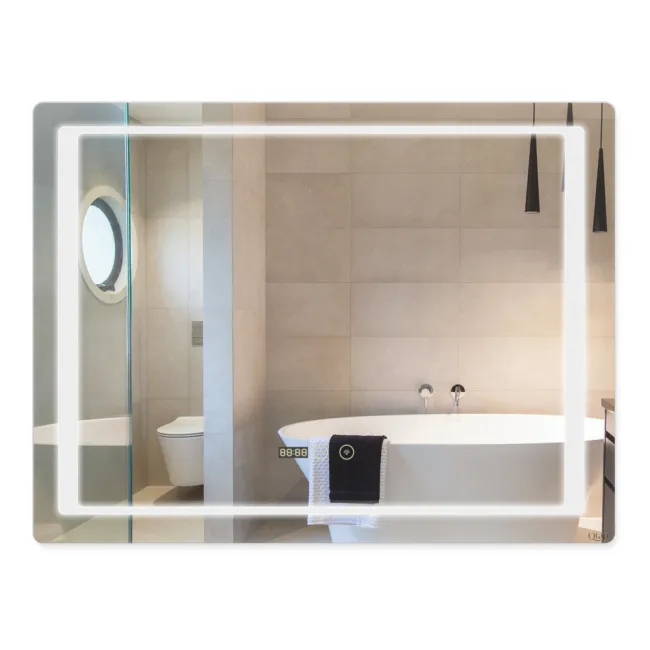 Дзеркало Qtap Mideya 800х600 (DC-F902-1) з LED-підсвічуванням та антизапотіванням QT2078F9021W Дзеркало Qtap Mideya 800х600 (DC-F902-1) з LED-підсвічуванням та антизапотіванням QT2078F9021W