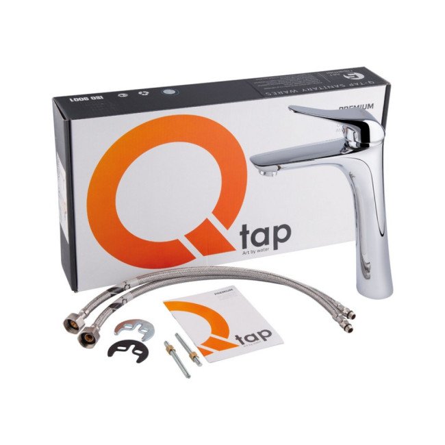 Смеситель для раковины Qtap Integra CRM 001XL Смеситель для раковины Qtap Integra CRM 001XL