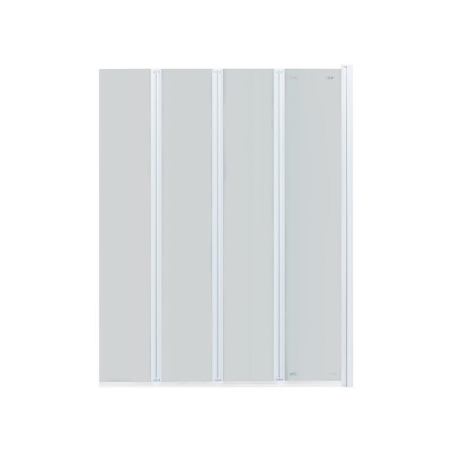 Штора на ванну Qtap Gemini WHI40114RP6 стекло Pear 6 мм, 100x140 см Штора на ванну Qtap Gemini WHI40114RP6 стекло Pear 6 мм, 100x140 см