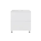 Тумба підлогова Qtap Tern 600х616х469 White зі стільницею QT1780TNL601W
