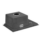 Кухонна мийка з кришкою та омивачем Qtap DC5638 3.0/1.2 мм Satin (QTDC56383012)