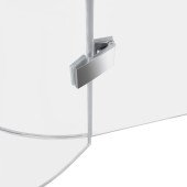 Душова кабіна Qtap Virgo CRM1099AC8 90х90 см, скло Clear 8 мм без піддона