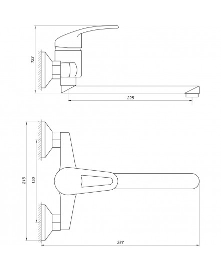 Змішувач для кухні Globus Lux Caprice GLCA-0104