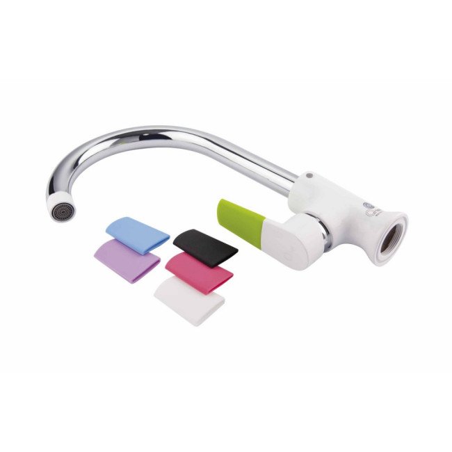 Смеситель для кухни Qtap Polaris WHI 007F Смеситель для кухни Qtap Polaris WHI 007F