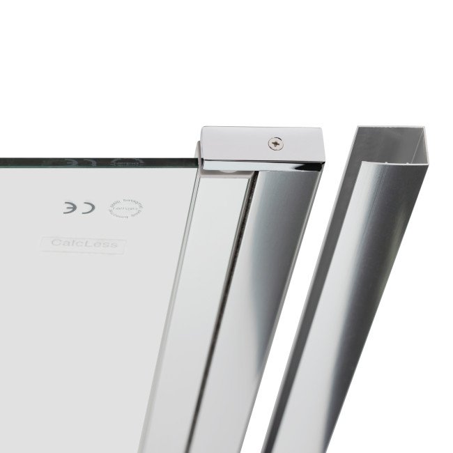 Душевая кабина Qtap Gemini CRM1018RC6 100х80 см, стекло Clear 6 мм без поддона Душевая кабина Qtap Gemini CRM1018RC6 100х80 см, стекло Clear 6 мм без поддона