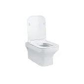 Унитаз подвесной Qtap Cardinal с сиденьем Soft-close QT0433C660HW