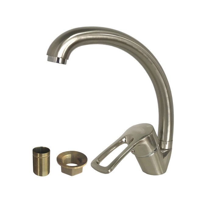 Смеситель для кухни DOMINO SIRIUS DSV-203S-St STEEL 2