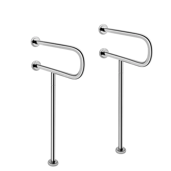 Поручень двойной для раковины Qtap Freedom 520х900 Chrome QT229111CHR Поручень двойной для раковины Qtap Freedom 520х900 Chrome QT229111CHR