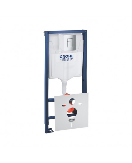 Набор инсталляция 4 в 1 Grohe Rapid SL 38772001 + унитаз с сиденьем Qtap Crow QT05335170W