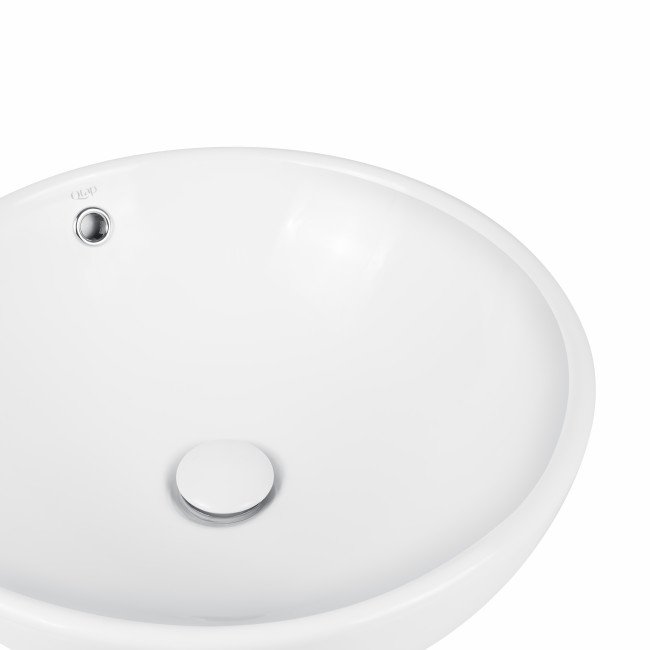 Раковина-чаша Qtap Amazon 430х430х160 White с донным клапаном QT02117043NW Раковина-чаша Qtap Amazon 430х430х160 White с донным клапаном QT02117043NW