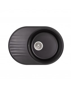 Кухонна мийка Qtap CS 7451 Black (QT7451BLA404)