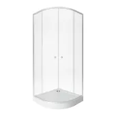 Душевая кабина Qtap Presto New CRM1099AC5 Clear 2020х900х900 мм с поддоном Robin