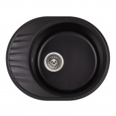 Кухонная мойка Qtap CS 6151 Black (QT6151BLA404)