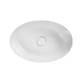 Раковина-чаша Qtap Leo 450х305х160 White с донным клапаном QT1111A052W