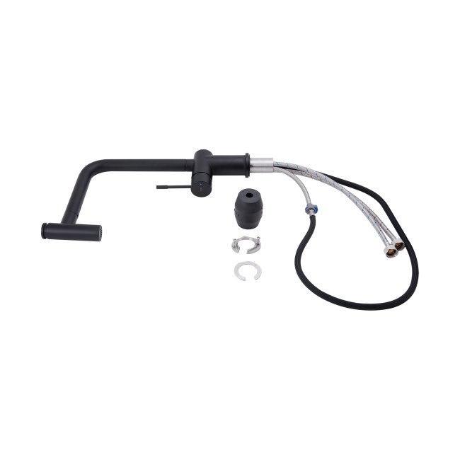 Смеситель для кухни Qtap Scorpio 9050105FB с выдвижным изливом Смеситель для кухни Qtap Scorpio 9050105FB с выдвижным изливом