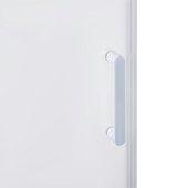 Душова кабіна Qtap Taurus WHI1099SC6 90х90 см, скло Clear 6 мм без піддона