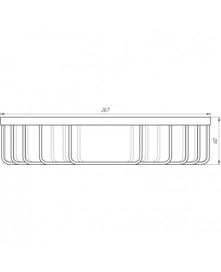 Полочка угловая Globus Lux BS 8499