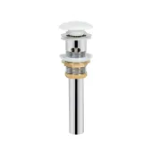 Раковина Qtap Nando K 500х355х125 White с донным клапаном QT12117050KW