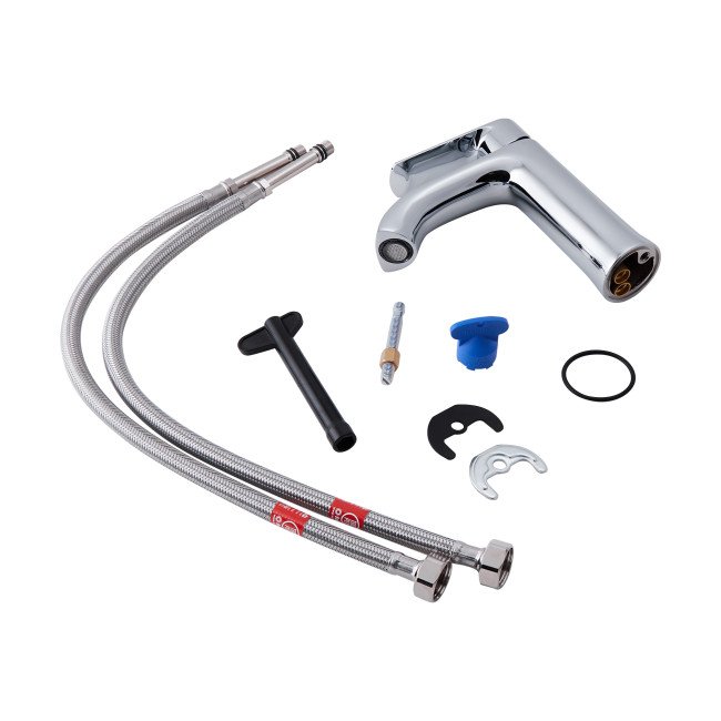 Змішувач для раковини Qtap Zelnava 1050101C Змішувач для раковини Qtap Zelnava 1050101C