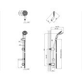 Душевой гарнитур Qtap 006 Душевой гарнитур Qtap 006