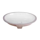 Раковина Qtap Stork 495х410х185 White з донним клапаном QT1511LU023W